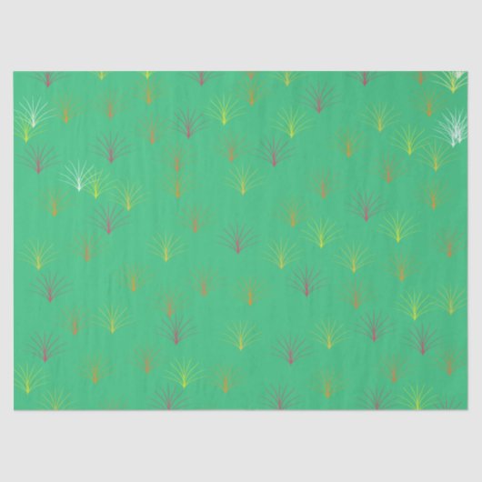 De val van de herfst tissuepapier (Voorkant)