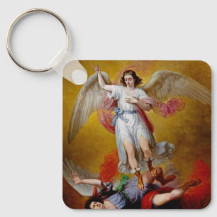 De val van Lucifer door Antonio Maria Esquivel Sleutelhanger