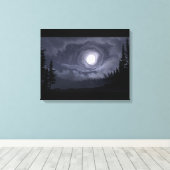 De Vale van Selene Canvas Afdruk (Insitu (Houten vloer))