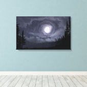 De Vale van Selene Canvas Afdruk (Insitu (Houten vloer))