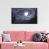 De Vale van Selene Canvas Afdruk (Insitu (Woonkamer))