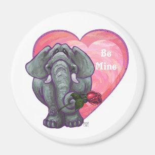 De Valentijnsdag van de olifant Magneet