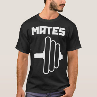 De Valentijnsdag van Mates Cute Workout Couples Gy T-shirt