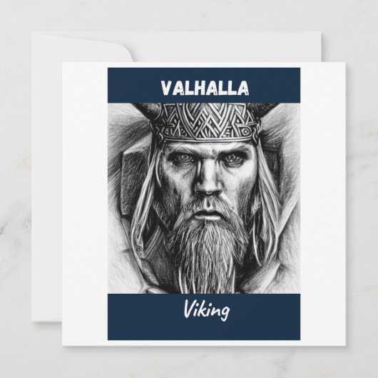 De Valhalla Viking Kaart (Voorkant)