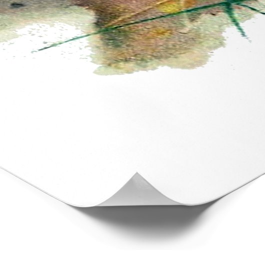 De valk poster (Hoek)