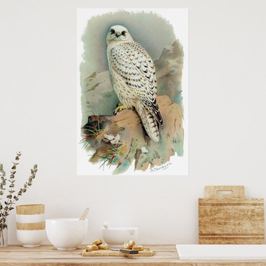 De valk poster (Keuken)