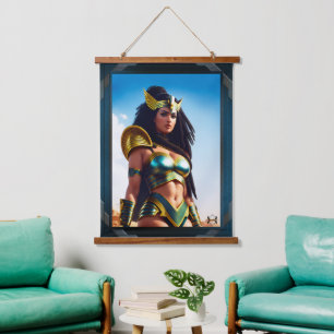 De valkkoningin van Rhinearion door Xzendor7 Hangend Wandkleed