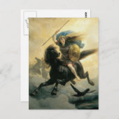 De Valkyrie, 1869 Briefkaart (Voorkant / Achterkant)