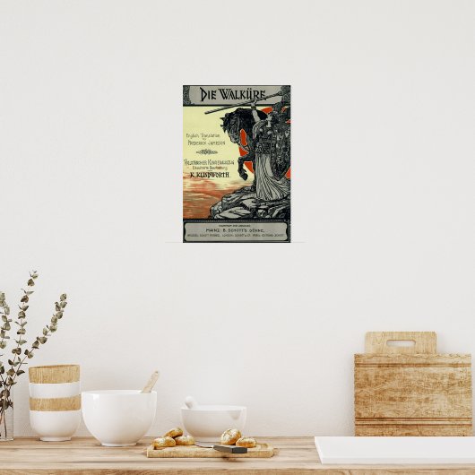 De Valkyrie Poster (Keuken)