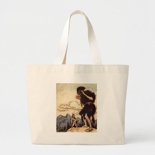 De vallei grote tote bag (Voorkant)
