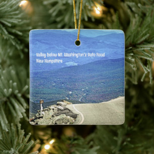 De vallei onder het Ornament van Mount Washington