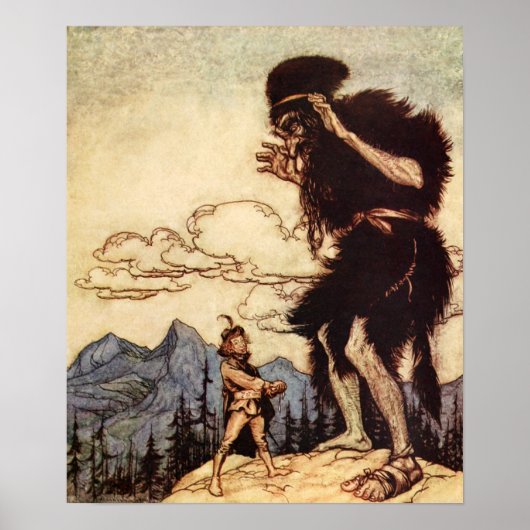 De vallei poster (Voorkant)