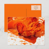 De vallei van Brand Briefkaart (Voorkant / Achterkant)