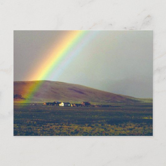 De Vallei van het San Luis na Regen Briefkaart (Voorkant)