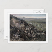 De vallei van het Uitzicht van de bergen Briefkaart (Voorkant / Achterkant)