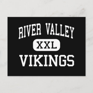 De Valley - Vikingen - High School - Marion Ohio Briefkaart
