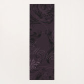 De vampier | Moody Gothic Vampy Glam Bleke Skin Yogamat (Achterkant)