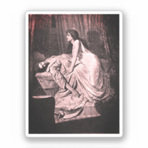 De Vampier (Philip Burne-Jones, 1897) Sticker
