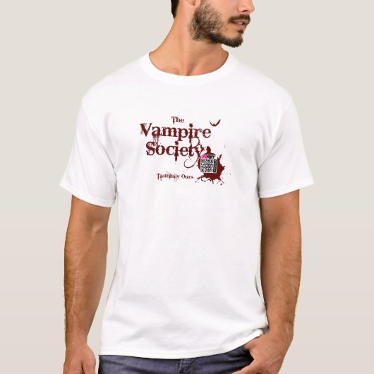 De Vampire Society - Augmented Reality Modes T-shirt (Voorkant)
