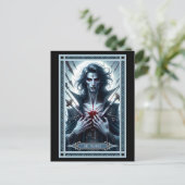 De Vampire Tarot Kaart (Staand voorkant)