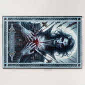 De Vampire Tarot Kaart Legpuzzel (Horizontaal)