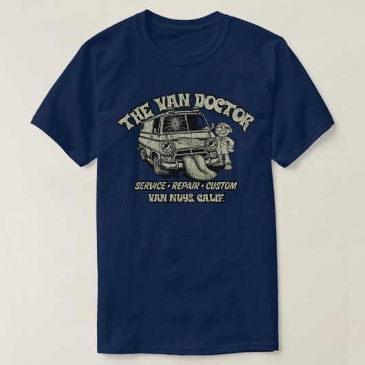 De Van Doctor 1971 T-shirt (Design voorkant)