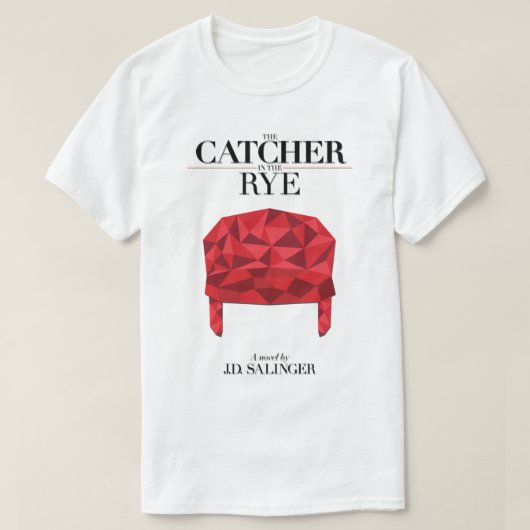 De vanger in de Rye Novel T-shirt (Design voorkant)