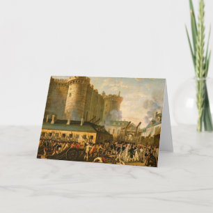 De vangst van de Bastille, 14 juli 1789 Kaart