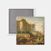 De vangst van de Bastille, 14 juli 1789 Magneet (Voorkant / Achterkant)