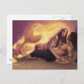 De vangst van Siren Briefkaart (Voorkant / Achterkant)