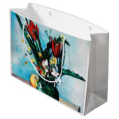 De Vase van Tulpen, Paul Cezanne Groot Cadeauzakje (Achterkant Gekanteld)