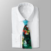 De Vase van Tulpen, Paul Cezanne Stropdas (Gebonden)