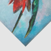De Vase van Tulpen, Paul Cezanne Tissuepapier (Detail)