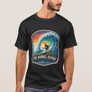 De Vat Zoeker Surfer Surfen Uitspraak Surfplank T-shirt