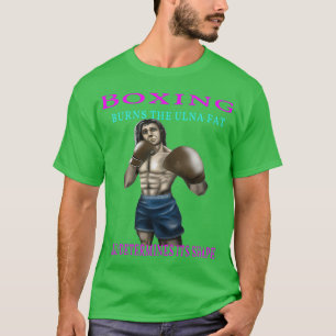 De vaten bepalen de vorm van de ulna fatand t-shirt