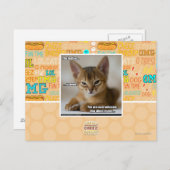 De veer is dood briefkaart (Voorkant / Achterkant)