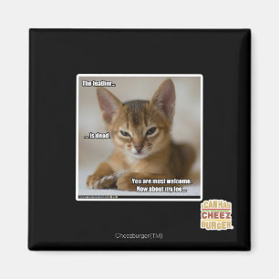 De veer is dood. magneet