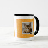 De veer is dood. mok (Voorkant rechts)