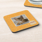 De veer is dood. onderzetter (Linkerzijde)