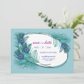 De Veer van de Peacock sparen de Aankondiging van  (Staand voorkant)