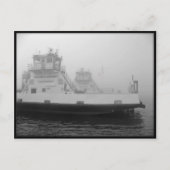 De veerboot briefkaart (Voorkant)