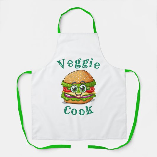 De vegetariër schort (Voorkant)