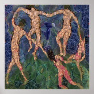 De vegetarische Dans Fine Art Spoof Poster