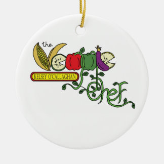 De Veggie Chef Ordament Keramisch Ornament