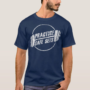 De Veilige Plaatst van de praktijk fitness Motivat T-shirt
