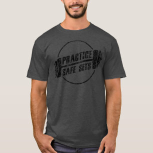 De Veilige Plaatst van de praktijk fitness Motivat T-shirt