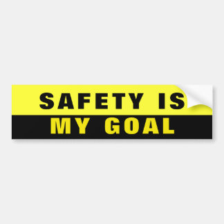 De veiligheid is Mijn Gods Bedrijfs werk Truck Yel Bumpersticker
