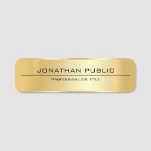 De Veiligheidsspeld van de bedrijfsbedrijfwerkneme Naamplaatje