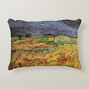 De velden door Vincent van Gogh Accent Kussen