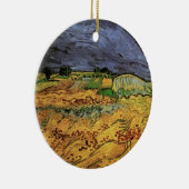 De velden van Vincent van Gogh Keramisch Ornament (Rechts)